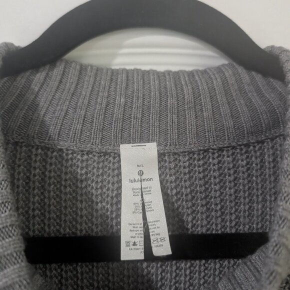 Lululemon | Softer Still Wrap Heathered Asphalt Grey - Picture 8 of 13